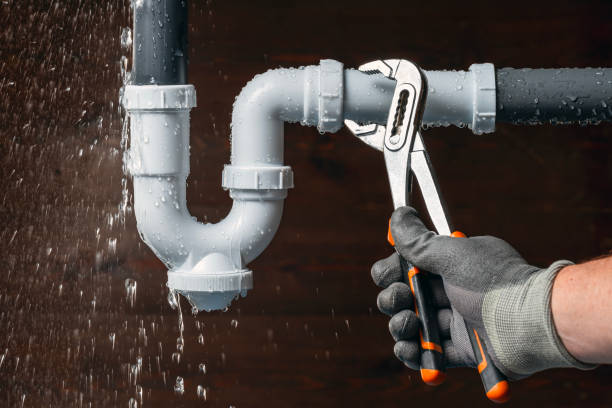 Professional Leak Detection technician working in Lake Geneva, FL